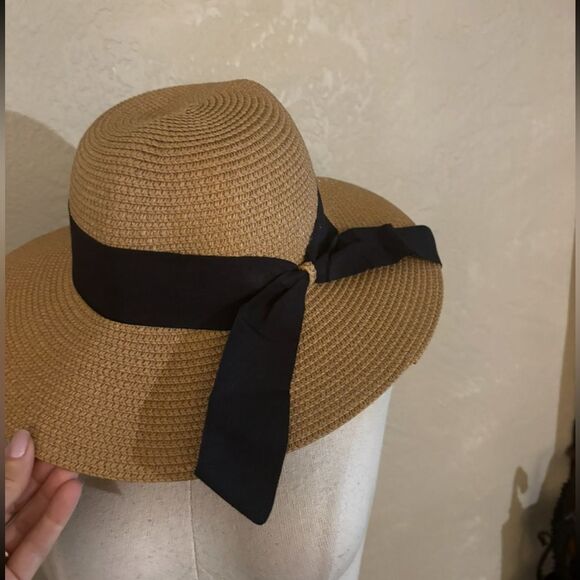New Tan Packable Sun Hat - Picture 3 of 6